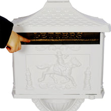 Load image into Gallery viewer, Cast Aluminum Mail Box, Postal Box, Mailbox