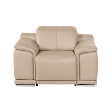 Load image into Gallery viewer, Genuine Leather Wall Hugger Power Recliner With USB - Beige
