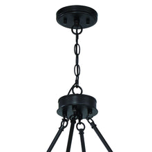 Load image into Gallery viewer, Candle Style Twelve Light Metal Dimmable Chandelier - Black / White