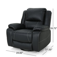 Load image into Gallery viewer, Stylish Wide Manual Swivel Standard Recliner