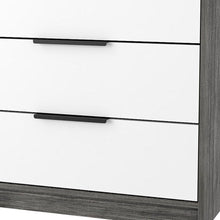 Load image into Gallery viewer, Three Drawer Dresser - White / Gray