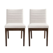 Load image into Gallery viewer, Upholstered Dining Chairs With Rubber Legs (Set of 2)