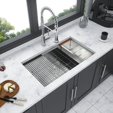 Load image into Gallery viewer, Single Bowl, Undermount Workstation, Kitchen Sink With Accessories