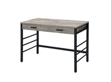 Load image into Gallery viewer, Disho - Weathered Writing Desk With USB - Oak