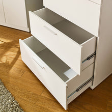 Load image into Gallery viewer, Oliver - Farmhouse Jumbo Chest With 4 Drawer Storage