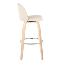 Load image into Gallery viewer, Toriano - Contemporary Fixed Height Barstool & Swivel With Round Footrest (Set of 2)