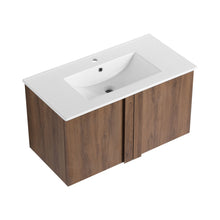 Load image into Gallery viewer, Floating Bathroom Vanity With Sink Combo