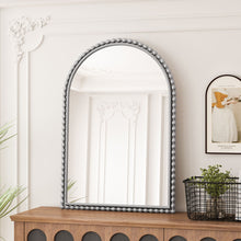 Load image into Gallery viewer, Vintage Iron Art Arch Mirror, Wall Hanging Or Table Display