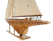 Load image into Gallery viewer, Hand Painted Boat (402004) - Brown