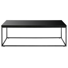Load image into Gallery viewer, 47" Metal Coffee Table - Black