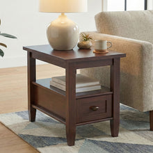 Load image into Gallery viewer, Warm Shaker - Narrow Side Table - Brown