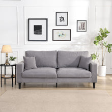 Load image into Gallery viewer, Modern Upholstered Resilience Three Seater Sofa