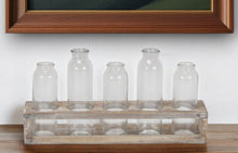 Load image into Gallery viewer, Cylinder Decorative Bottles (Set of 5) - Clear