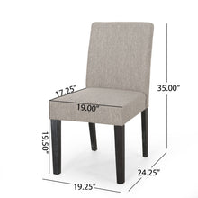 Load image into Gallery viewer, Contemporary Dining Chair With Upholstered Seating And Tapered Legs