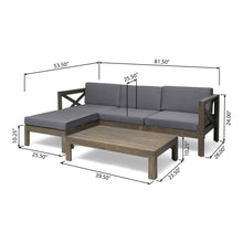 Load image into Gallery viewer, Alcove - L Shape Sofa Set