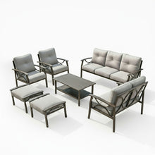 Load image into Gallery viewer, Patio Furniture Set With Coffee Table And Cushions For Backyard