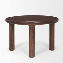 Load image into Gallery viewer, 48" Solid Wood Round Top Dining Table - Brown