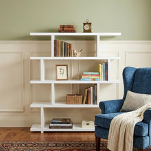 Load image into Gallery viewer, Five Tier Bookcase (517714) - White