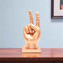 Load image into Gallery viewer, Hand Tabletop Sculpture - Bronze