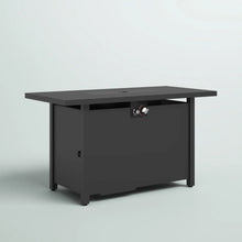 Load image into Gallery viewer, Outdoor Fire Pit Table With Lid - Dark Gray