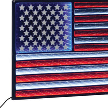 Load image into Gallery viewer, Plastic Tabletop Sculpture With LED (720815) - Red / White / Blue