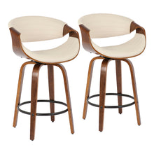 Load image into Gallery viewer, Symphony - Mid Century Stylish Design Modern Counter Stool (Set of 2)
