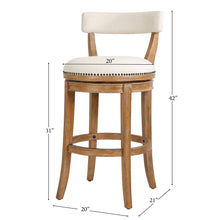 Load image into Gallery viewer, Stool & Upholstered Seat And Back