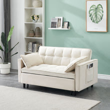 Load image into Gallery viewer, Sofa Bed With Pockets, 3 In 1 Convertible For Living Room