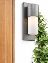 Load image into Gallery viewer, Contemporary Brushed Wall Light - Silver / White