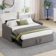 Load image into Gallery viewer, Daybed With Pop Up Trundle, Upholstered Sofa Bed