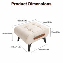 Load image into Gallery viewer, Minimalist Footstool With Hidden Storage