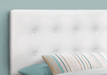 Load image into Gallery viewer, Twin Size, Bed Headboard Only, Upholstered, Transitional - White