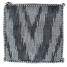 Load image into Gallery viewer, Cotton Ottoman Square - Gray