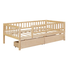 Load image into Gallery viewer, Multi Functional Wooden Daybed Bed