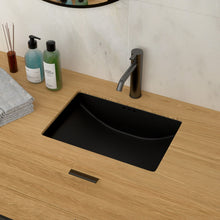 Load image into Gallery viewer, Modern Ceramic Undermount Bathroom Sink With Overflow, High Quality