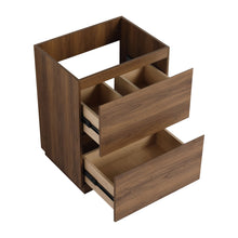Load image into Gallery viewer, Modern Freestanding Bathroom Vanity Cabinet With Double Drawer