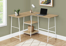 Load image into Gallery viewer, Computer Desk, Home Office, Corner, Storage Shelves, L Shape, Work, Laptop, Contemporary, Modern - Base