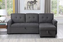 Load image into Gallery viewer, Lucca - Reversible Sleeper Sectional Sofa With Storage Chaise