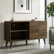 Load image into Gallery viewer, Amidon - TV Stand, With 2 Storage Shelves And 1 Cabinet