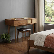 Load image into Gallery viewer, 43" Wood Four Drawer Dresser - Brown