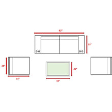 Load image into Gallery viewer, Stylish Modular Wicker Patio Seating Group