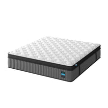 Load image into Gallery viewer, 14" Hybrid Mattress, Memory Foam & Pocket Spring Bed, Cooling, Pressure Relief, Back & Hip Support - Gray / White - King