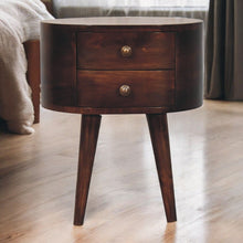Load image into Gallery viewer, Rounded Bedside Table