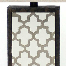 Load image into Gallery viewer, Rock Floral Base Table Lamp - Bronze
