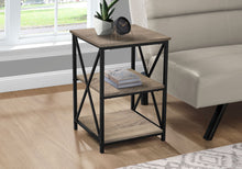 Load image into Gallery viewer, 3 Tier Accent Table, Side Marble Look Contemporary & Modern