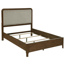 Load image into Gallery viewer, Verona - Queen Upholstered Panel Bed - Walnut
