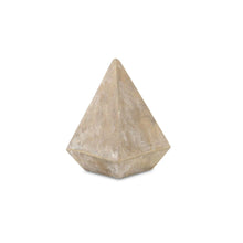Load image into Gallery viewer, Pyramid Decorative Sculpture - Brown