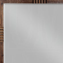 Load image into Gallery viewer, Oak Reclaimed Rectangular Mirror - Dark Brown