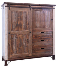 Load image into Gallery viewer, Solid Wood Three Drawer Gentlemans Chest - Brown