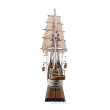 Load image into Gallery viewer, Hand Painted Model Boat (624643) - Dark Brown / Beige